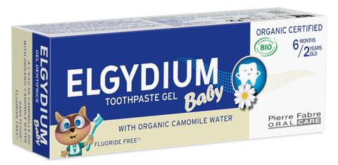 ELGYDIUM Baby Bio bērnu zobu pasta 30 ml