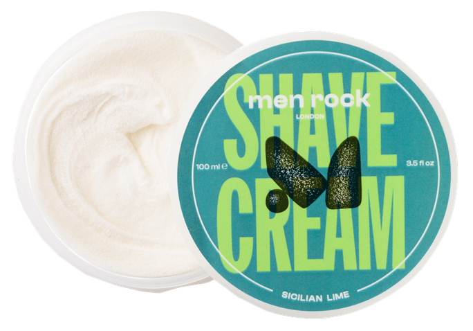 MEN ROCK Sicilian Lime skūšanās krēms 100 g