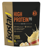 Banānu flavora High Protein pulveris no ISOSTAR, 400 g skaidiņi