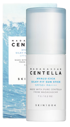 SKIN1004 Madagaskaras Centella Hyalu-Cica Silky-Fit Saules Aizsarglīdzeklis Stick, 7 g