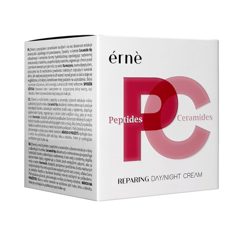 Erne atjaunojošs peptīdu un keramīdu sejas krēms – pret grumbām, barjeras remonts, šūnu ilgmūžība 50ml