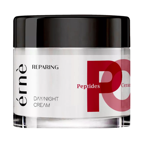 Erne atjaunojošs peptīdu un keramīdu sejas krēms – pret grumbām, barjeras remonts, šūnu ilgmūžība 50ml