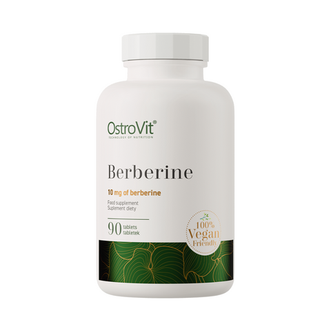 OstroVit Berberine, Berberīns 90 Tabletes – vielmaiņai, cukura līmenim un sirdsdarbībai