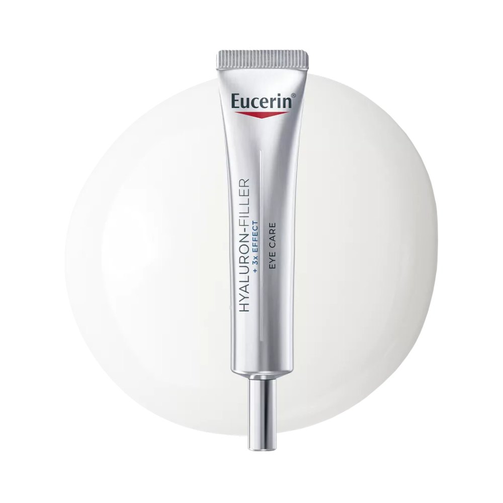 EUCEIRN acu krēms Hyaluron-Filler SPF15 15 ml – dziļas grumbas un UV aizsardzība ap acīm