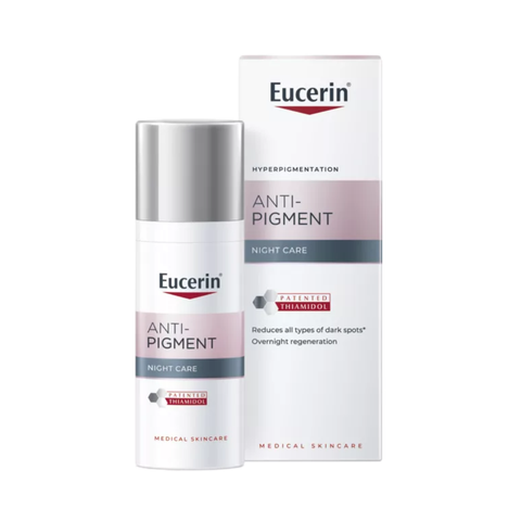 EUCEIRN sejas krēms Anti-Pigment Night 50 ml – pret tumšiem plankumiem un hiperpigmentāciju naktī