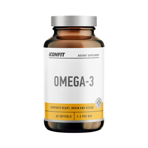 Iconfit Premium Omega-3 86 % zivju eļļa – 90 vai 200 mīkstās kapsulas sirds un smadzeņu veselībai