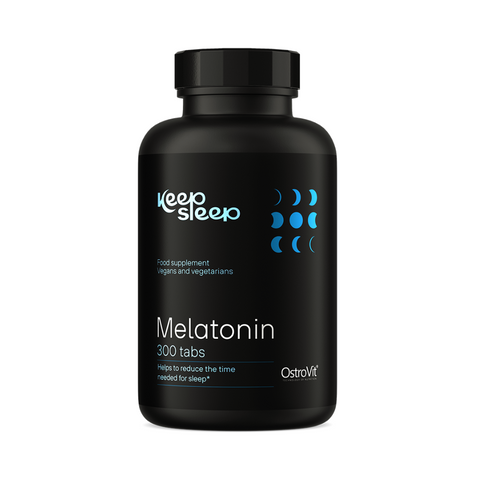 OstroVit Keep Sleep Melatonin, melatonīns - 300 tabletes