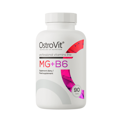 Magnijs OstroVit Mg B6, vitamīni nervu sistēmai un enerģijai