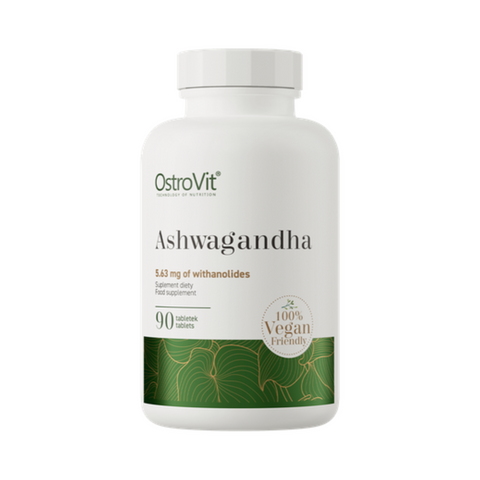 OstroVit Ashwagandha – Adaptogēns stresa mazināšanai, nervu un imūnsistēmas atbalstam