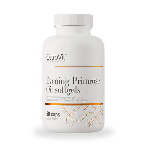 OstroVit Evening Primrose Oil – 90 kapsulas Dabisks sieviešu labsajūtas un ādas veselības atbalsts