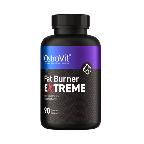 OstroVit Fat Burner eXtreme 90 kapsulas – spēcīgs tauku dedzinātājs maksimālam svara zaudēšanas efektam – agmarket.lv

