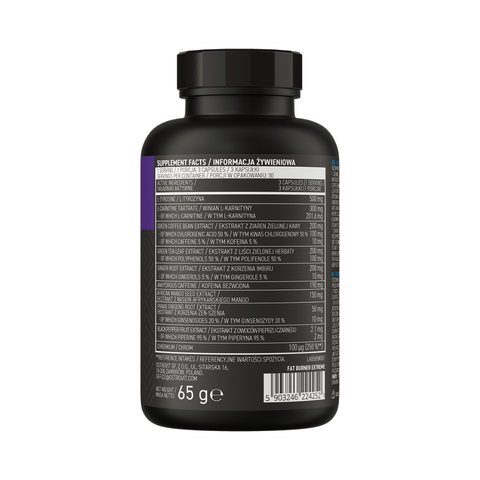 OstroVit Fat Burner eXtreme 90 kapslit – tugev rasvapõletaja maksimaalsete tulemuste saavutamiseks – agmarket.ee

