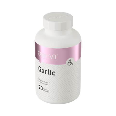 OstroVit Garlic – Kapsulas ar ķiploku ekstraktu (90 kapsulas)