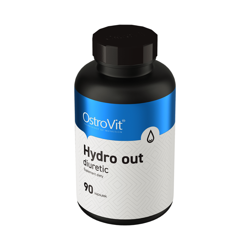 OstroVit Hydro Out Diuretic 90 kapsulės – natūrali pagalba perteklinio skysčio pašalinimui