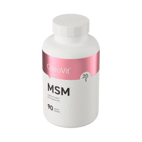 OstroVit MSM 90 tabletės – Organinė siera sąnariams, odai ir plaukams – agmarket.lv