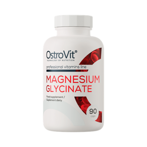 OstroVit Magnesium Glycinate Magnija glicināts – Magnijs labākam miegam, nervu sistēmai un muskuļiem