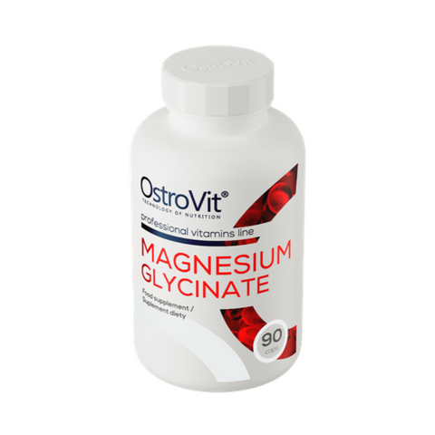 OstroVit Magnesium Glycinate Magnija glicināts – Magnijs labākam miegam, nervu sistēmai un muskuļiem