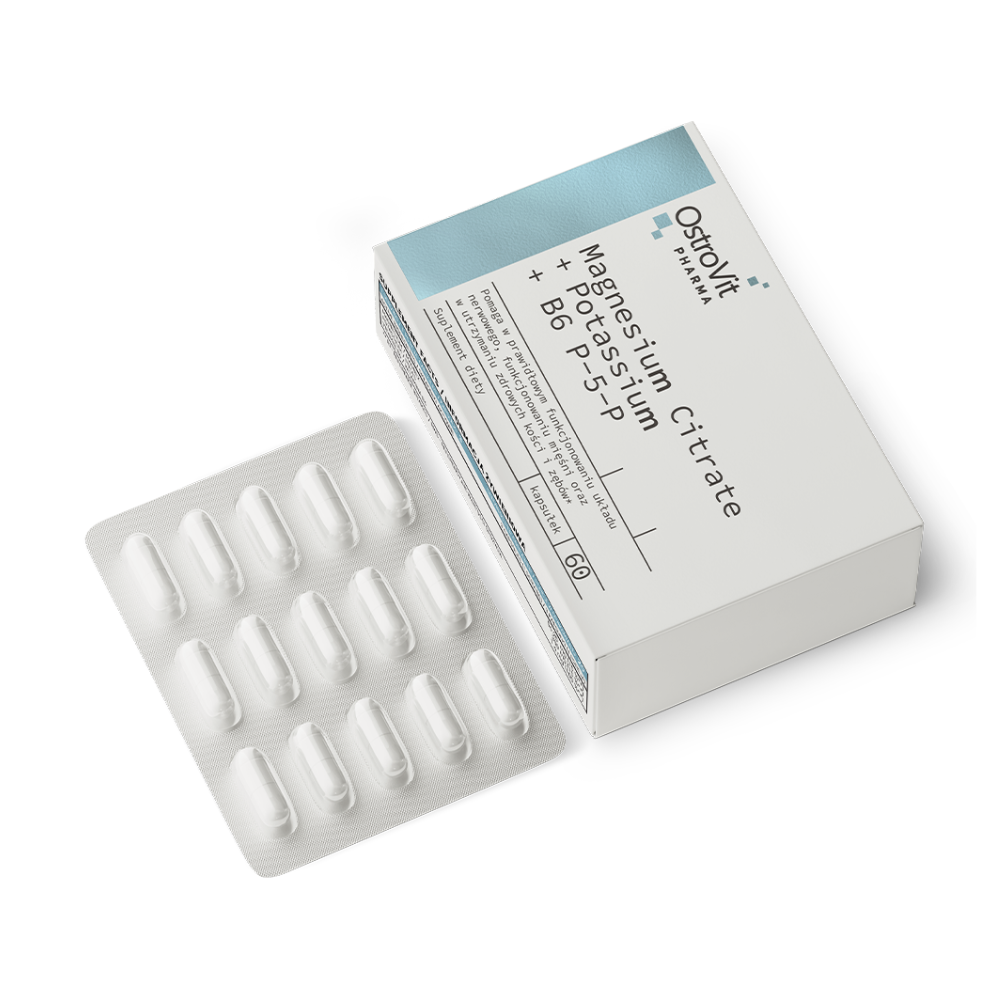 OstroVit Pharma magnijs muskuļu un nervu sistēmas atbalstam