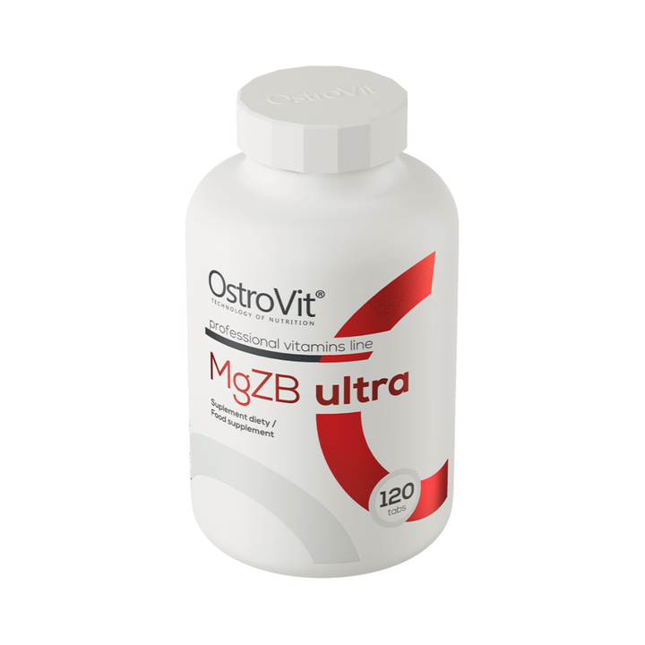 OstroVit MgZB ULTRA uztura bagātinātājs ar magniju, cinku un B6 vitamīnu – imūnsistēmas un enerģijas atbalstam – agmarket.lv

