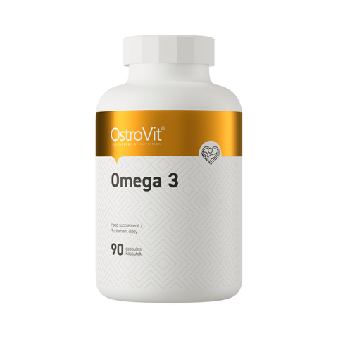 OstroVit Omega 3 – 90 kaps., sirds veselībai, smadzeņu darbībai un imunitātes stiprināšanai