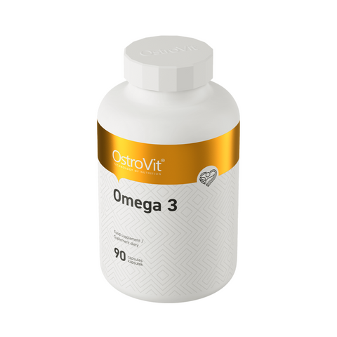 OstroVit Omega 3 – 90 kaps., sirds veselībai, smadzeņu darbībai un imunitātes stiprināšanai