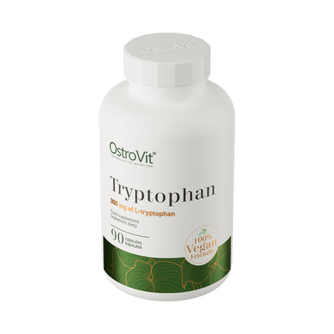 OstroVit Tryptophan VEGE 90 kapsulės – triptofanas ramybei, gerovei ir sveikam miegui