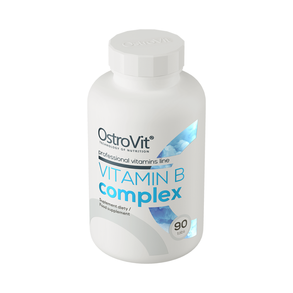 OstroVit B kompleksa vitamīni – nervu sistēmas, vielmaiņas un enerģijas stiprināšanai – agmarket.lv

