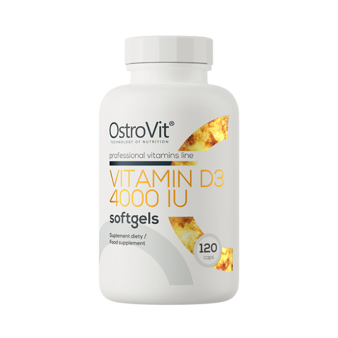 OstroVit Vitamin D3 4000 IU – Spēcīgs atbalsts kauliem, imunitātei un garastāvoklim