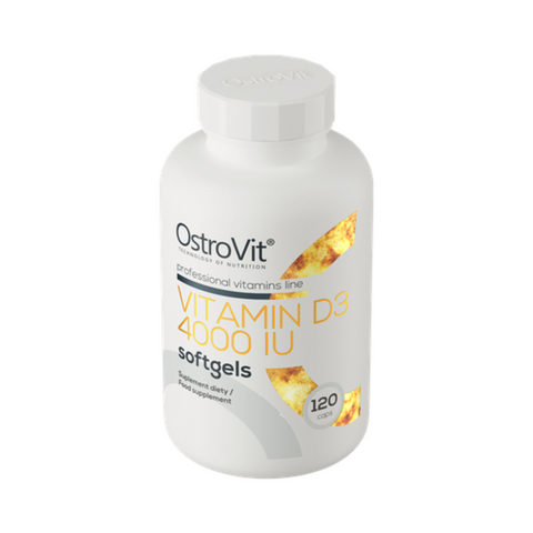 OstroVit Vitamin D3 4000 IU – Spēcīgs atbalsts kauliem, imunitātei un garastāvoklim