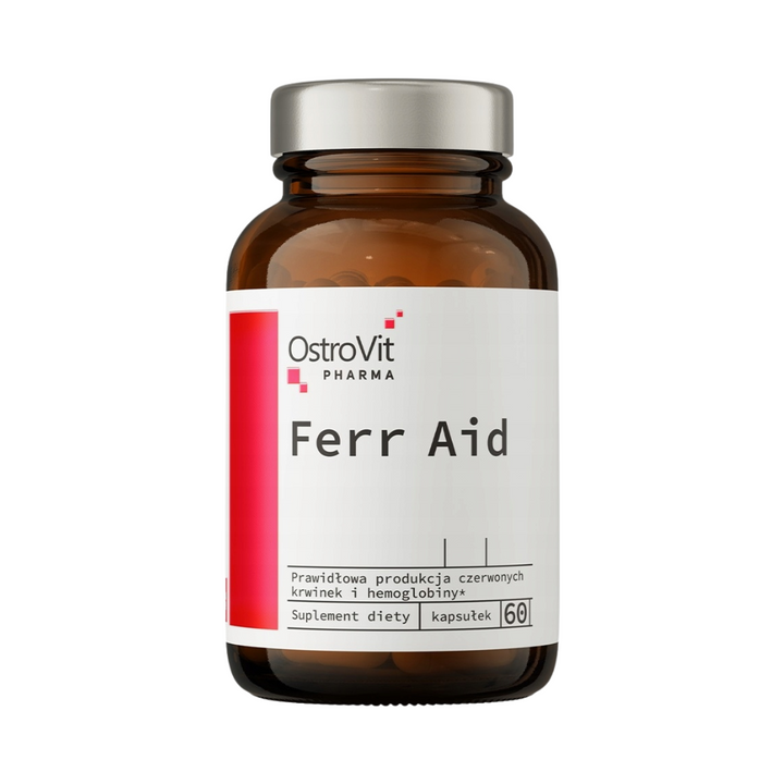 OstroVit Ferr Aid dzelzs piedeva – enerģijas atjaunošanai un noguruma mazināšanai – agmarket.lv  
