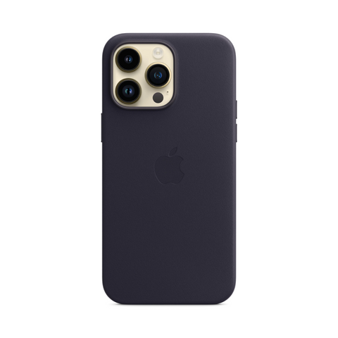 iPhone 14 Pro Max ādas maciņš Midnight | MPPM3ZM/A iPhone 14 Pro Max Leather Case Midnight