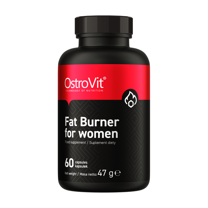 OstroVit Fat Burner For Women 60 kapsulas – tauku dedzinātājs sievietēm, formai un vielmaiņai – agmarket.lv  
