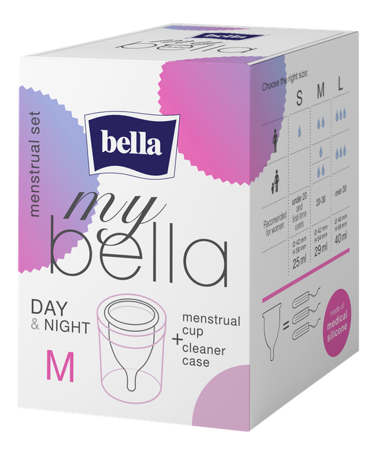 BELLA My Bella menstruālā piltuve, M izmērs, 1 vienība