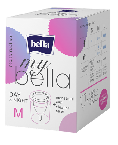 BELLA My Bella menstruālā piltuve, M izmērs, 1 vienība