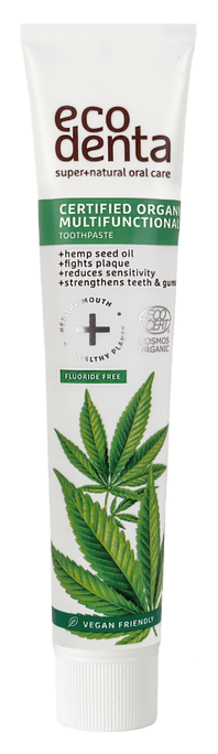 ECODENTA Zobu pasta ar Kaņepju eļļu, 75 ml