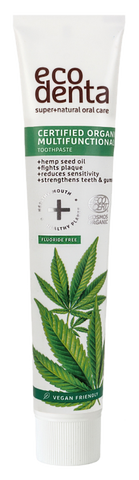 ECODENTA Zobu pasta ar Kaņepju eļļu, 75 ml