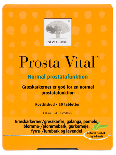 Prosta Vital tabletes NEW NORDIC, 60 gab.