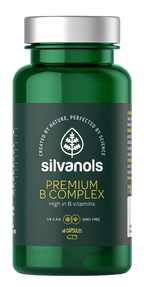 Premium B komplekss SILVANOLS, 60 kapsulas