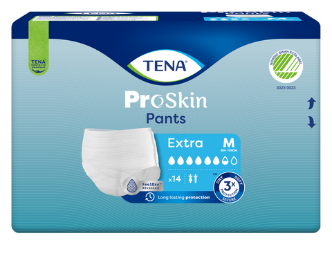 TENA Pants Extra M izmēra biksītes 14 gab. urīna nesaturēšanai