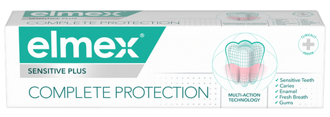 elmex Sensitive Plus Complete Protection 75 ml zobu pasta jutīgajiem zobiem