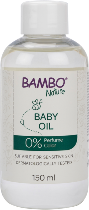BAMBO NATURE Vannas eļļa bērnam, 150 ml