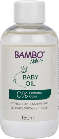 BAMBO NATURE Vannas eļļa bērnam, 150 ml