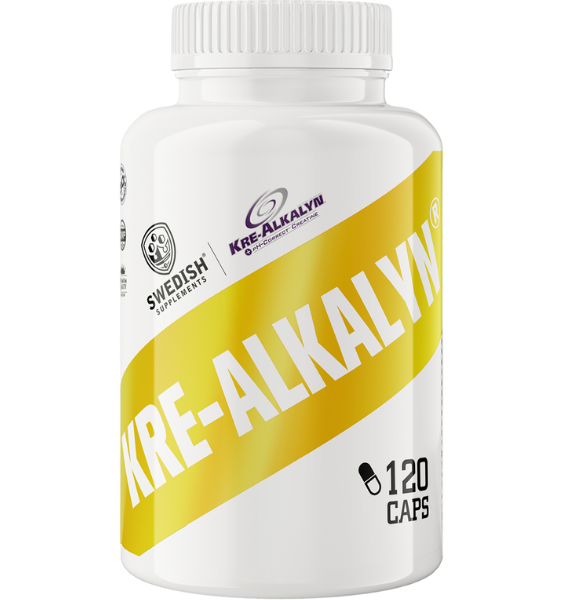 Kre-Alkalyn kapsulas (120 gab.) no SWEDISH SUPPLEMENTS