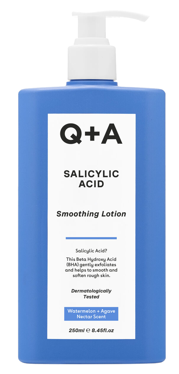 Q+A Salicilskābes izlīdzinošais ķermeņa losjons 250 ml
