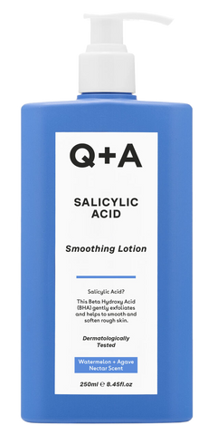 Q+A Salicilskābes izlīdzinošais ķermeņa losjons 250 ml