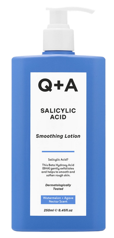 Q+A Salicilskābes izlīdzinošais ķermeņa losjons 250 ml