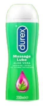 DUREX Play Aloe Vera 200 ml – 2in1 masāžas želeja un lubrikants