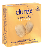 DUREX Sensual bez lateksa prezervatīvi – 3 vienvienības