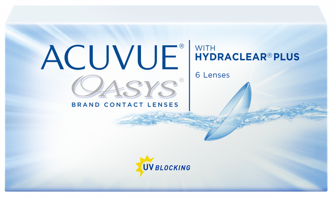 ACUVUE Oasys kontaktlēcas -3,75 BC 8,4, iepakojums 6 gab.