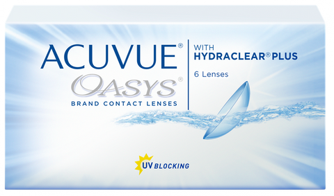 ACUVUE Oasys kontaktlēcas -3,75 BC 8,4, iepakojums 6 gab.